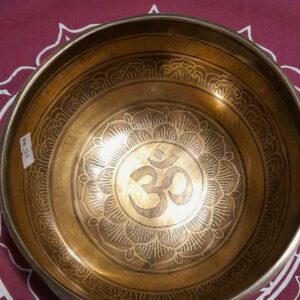 Bol tibétain OM - Fa - 17 cm.