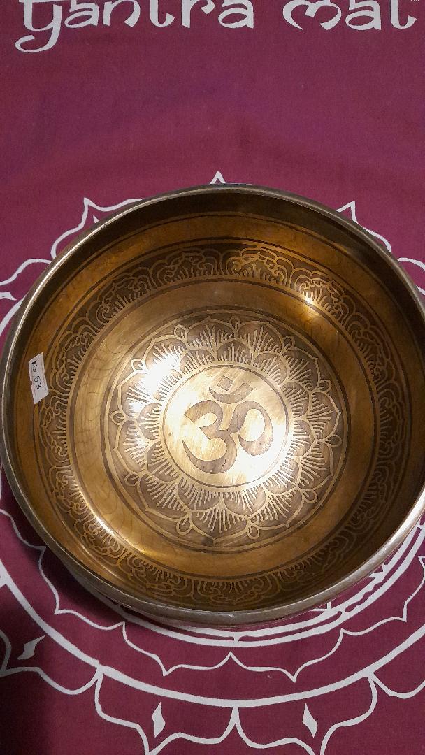 Bol tibétain OM - Fa - 17 cm.