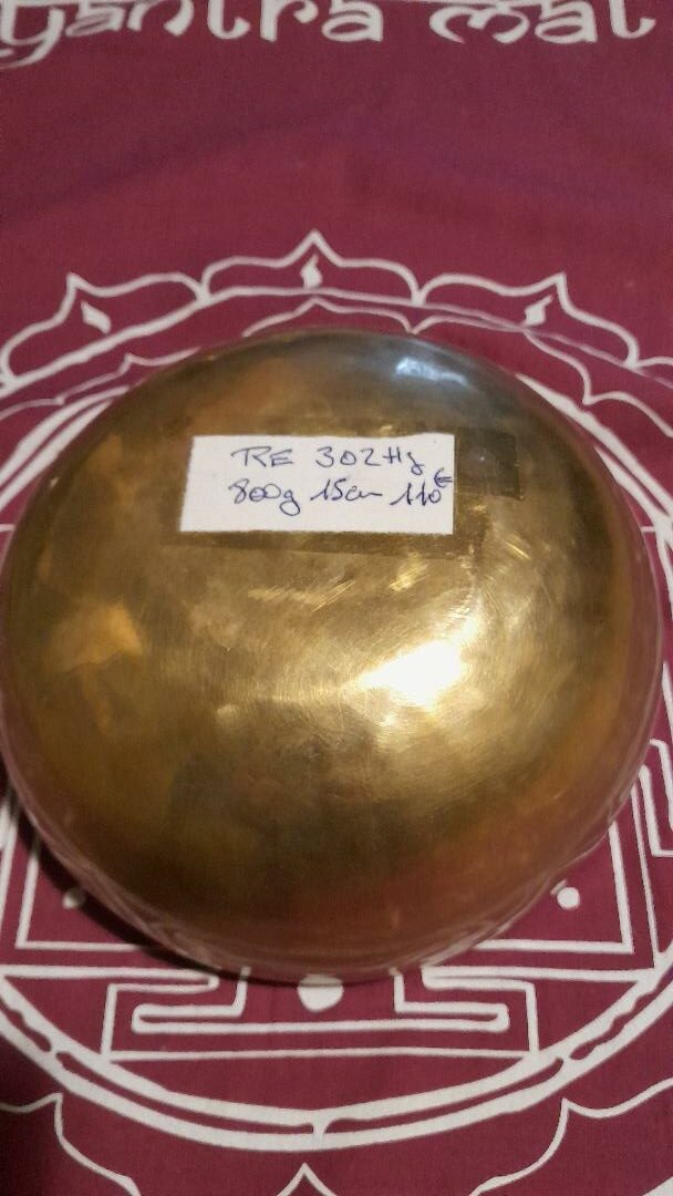 Bol tibétain thérapeutique - Ré - 800g – Image 3